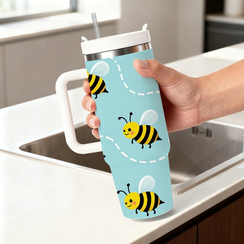 Eğlenceli Çizgi Film Arı ve Be - Sublimation Mug White incelemesi ve fiyatı