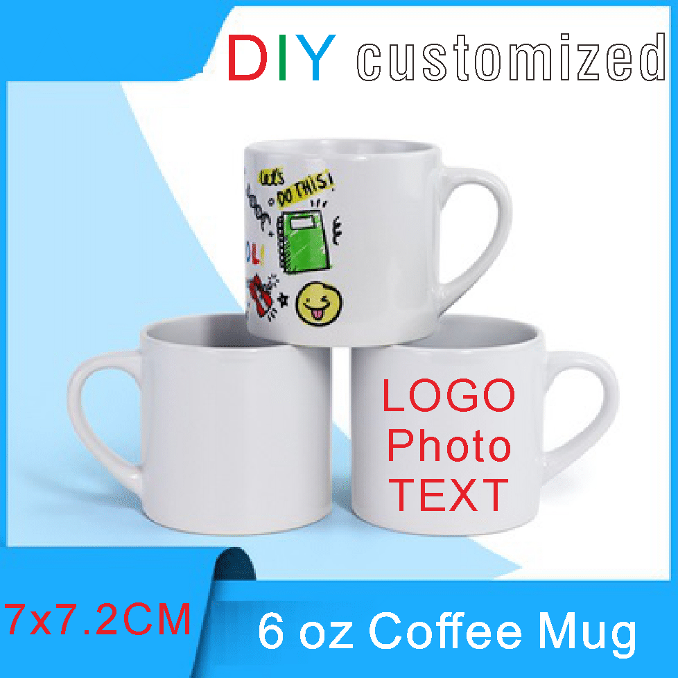 175ml küçük kahve kupa DIY LOG - Sublimation Mug White incelemesi ve fiyatı